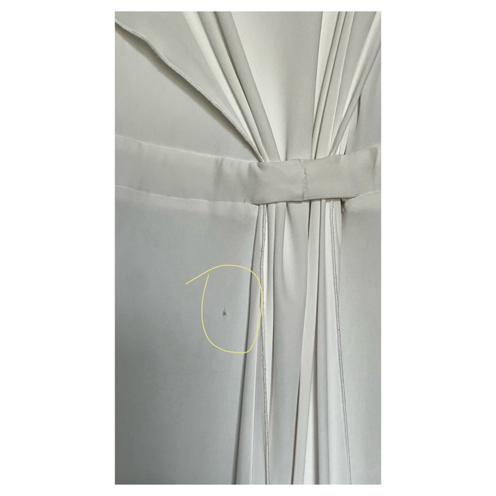Versace Collection Creamy White Dress, - Picture 4 of 12